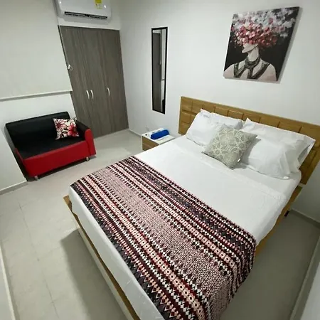 Ferienwohnung Comodo Apartamento Amoblado Cerca Al Mar